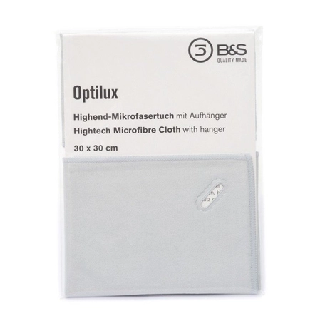 Ściereczka do okularów w jakości PREMIUM 30x30cm z dziurką do zawieszenia