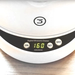 Myjka ultradźwiękowa do okularów z wyjmowaną wanienką 0,6 l