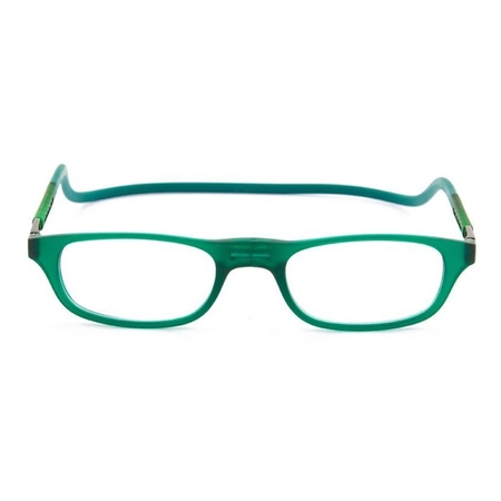 Okulary magnetyczne Slastik Leia 010 zielony 0,00 dpt