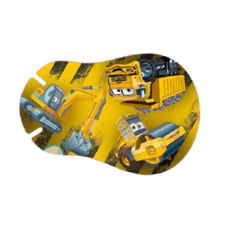 Plastry na oko Ortopad Medium 2-4 lata Pojazdy budowlane, 10 szt.