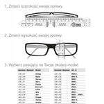 Okulary przeciwsłoneczne nakładane na korekcyjne z polaryzacją Glides XS