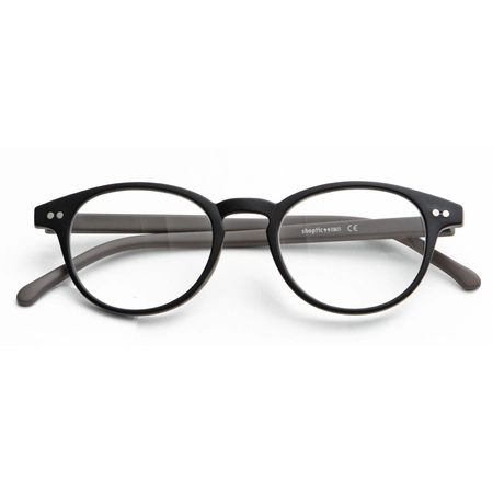 Okulary do czytania Gorilla czarno brązowe +1,50