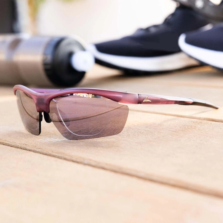 Okulary sportowe przeciwsłoneczne Leader Peloton z możliwością korekcji