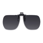 Nakładki Delos, odchylane BEZ polaryzacji, 65 x 56 mm - 3 sztuki