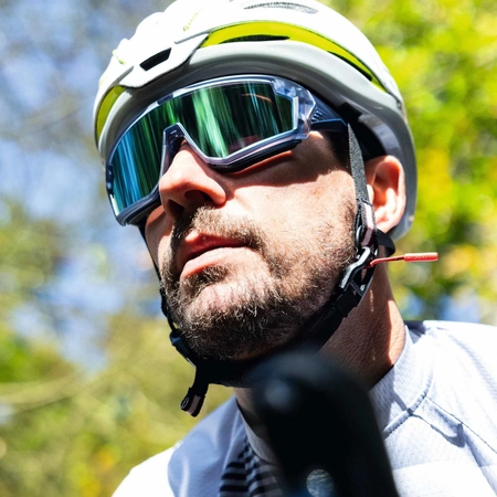 Okulary rowerowe/do biegania Gait, zielone z możliwością korekcji