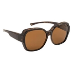 Okulary przeciwsłoneczne nakładane na okulary korekcyjne, Havana błyszczący, Athens L