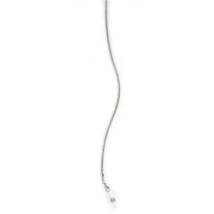 Łańcuszek do okularów metalowy, Pisa, srebrny