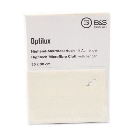 Ściereczka do okularów w jakości PREMIUM 30x30cm z dziurką do zawieszenia