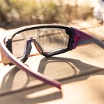 Okulary rowerowe/do biegania Gait, zielone z możliwością korekcji