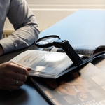 Lupa okrągła podświetlana wielokątna