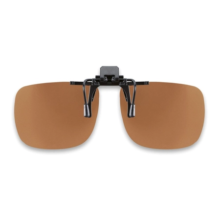 Nakładki Delos, odchylane BEZ polaryzacji, 65 x 56 mm - 3 sztuki