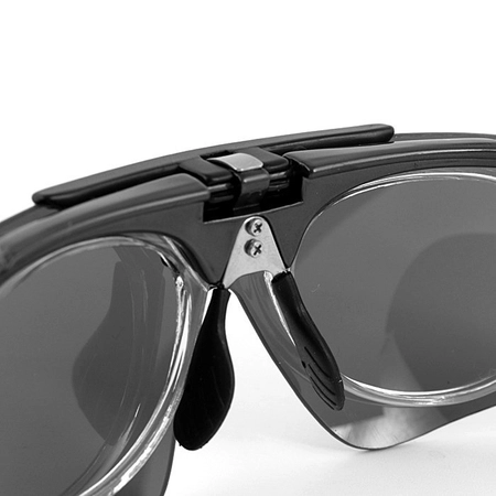 Okulary sportowe Leader Flash Midnight Grey z wkładką korekcyjną