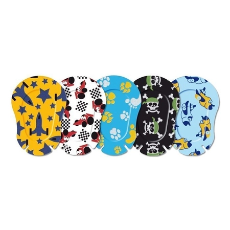 Plastry na oko Ortopad Medium 2-4 lata Soft Boys, 50 szt.