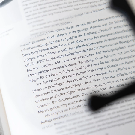 Lupa prostokątna z podświetleniem bez oprawy