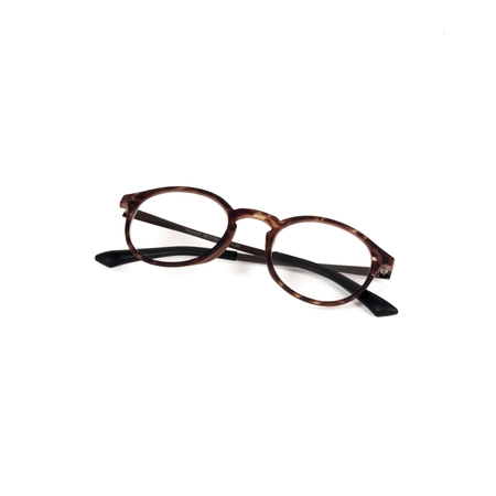 Okulary do czytania Tapir brązowe +3,00