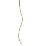 Łańcuszek do okularów metalowy, Pisa, złoty