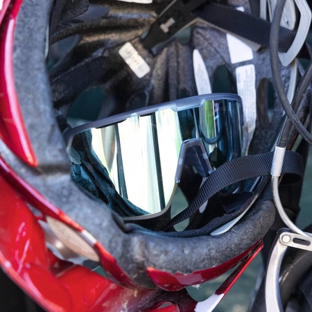 Okulary rowerowe/do biegania Lope, niebieskie z możliwością korekcji