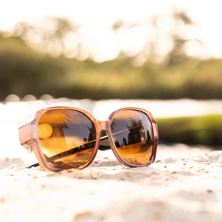 Okulary przeciwsłoneczne nakładane na okulary korekcyjne, Czarny błyszczący, Athens L