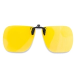 Nakładka Ikaria, odchylana z polaryzacją, 64 x 56 mm, z extra cienkim mocowaniem