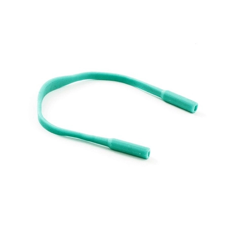 Opaski do okularów dziecięcych, silikonowe, jasnozielone - 5 szt.