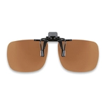 Nakładki Delos, odchylane BEZ polaryzacji, 65 x 56 mm - 3 sztuki