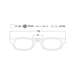 Okulary magnetyczne Slastik Leia Fit 007 różowe 0,00 dpt