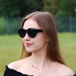 Okulary przeciwsłoneczne nakładane na okulary korekcyjne, Havana matowy, Berlin M