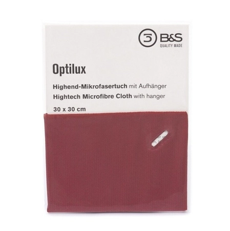 Ściereczka do okularów w jakości PREMIUM 30x30cm z dziurką do zawieszenia