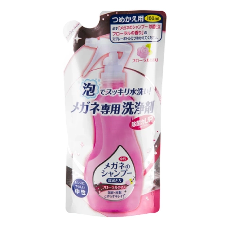 Uzupełnienie szamponu do okularów o zapachu kwiatowym, 160ml