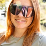 Okulary rowerowe/do biegania Lope, zielone z możliwością korekcji