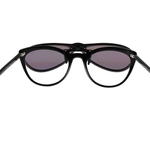 Nakładka przeciwsłoneczna w kształcie Aviator/Pilotki, odchylana z polaryzacją, 61 x 54 mm