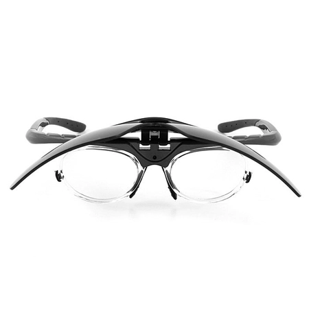 Okulary sportowe Leader Flash Matte Black z wkładką korekcyjną