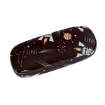 Etui na okulary Rakieta brązowe