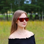 Kolorowe okulary przeciwsłoneczne nakładane na okulary Sofia, M