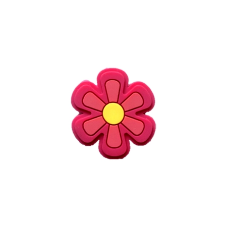 Ozdobny amulet na okulary BLINX Kwiatek różowy