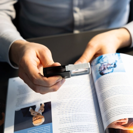 Lupa kieszonkowa zamykana