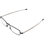 Składane okulary do czytania Bats czarno srebrne +1,00