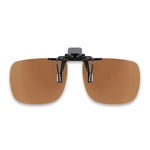 Nakładki Crete, odchylane z polaryzacją, 54 x 43 mm - 3 sztuki