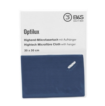 Ściereczka do okularów w jakości PREMIUM 30x30cm z dziurką do zawieszenia