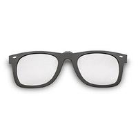 Nakładka przeciwsłoneczna w kształcie Ray Ban, odchylana z polaryzacją, 50 x 40 mm