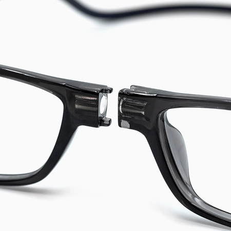 Okulary magnetyczne Slastik Doku 001 czarny +1,00 dpt