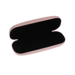 Etui na okulary z eko skóry, różowe