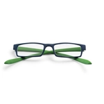 Okulary do czytania Lazybones niebiesko zielone +2,50