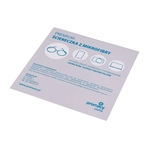 Ściereczka do okularów 18x18 cm, Christmas Snowman, pakowana pojedynczo