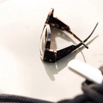 Okulary przeciwsłoneczne nakładane na okulary korekcyjne, Havana, błyszczący, Kiev S