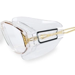 Osłony boczne do okularów o szerszych zausznikach