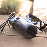 Okulary rowerowe/do biegania Crosser, Szare matowe z możliwością korekcji