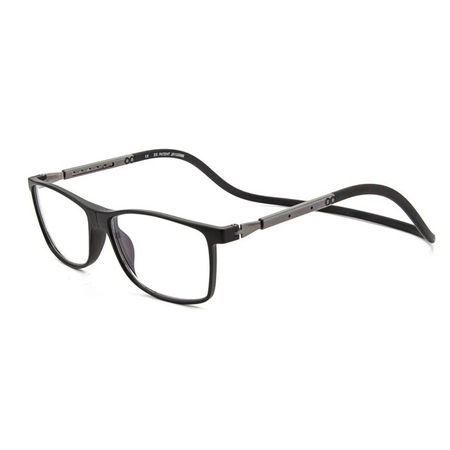Okulary magnetyczne Slastik Camden 009 czarne +2,50 dpt