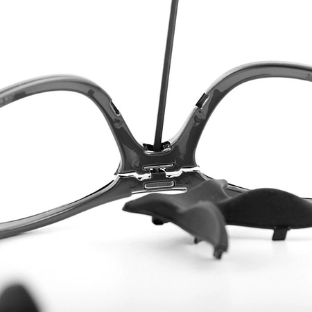 Okulary sportowe korekcyjne Leader C2, Grafitowy M