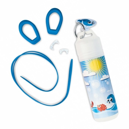 Zestaw do montażu okularów pływackich dla dzieci, Sea horse